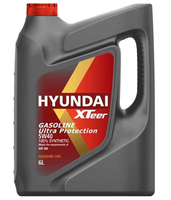 Моторное масло Hyundai XTeer Gasoline Ultra Protection 5W-40, 6л